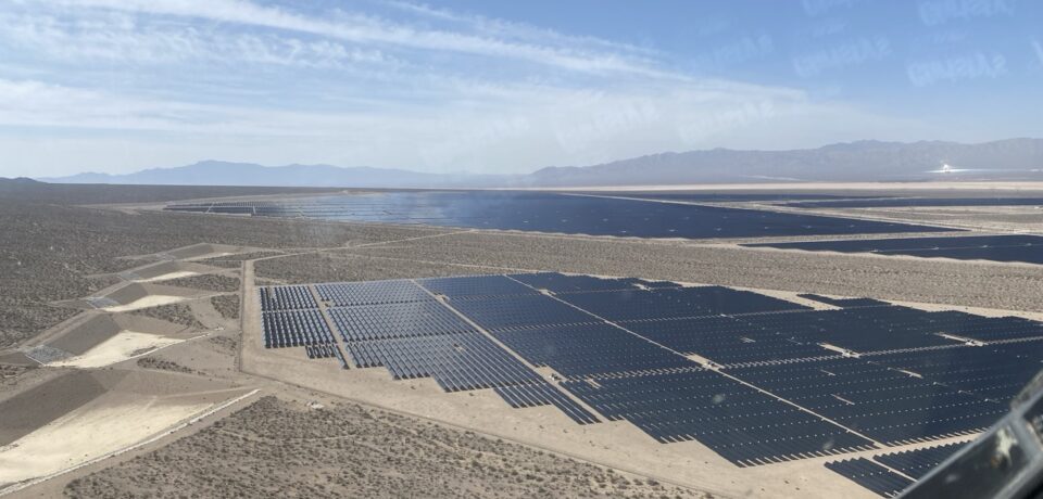 Large solar field cleaning