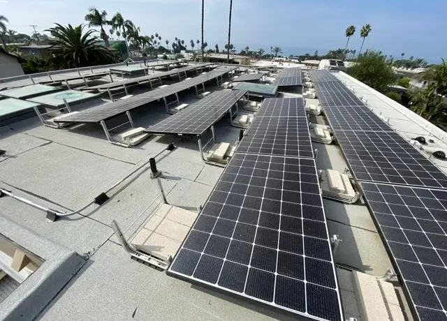 Solar panel cleaning cost in California for residential and commercial systems