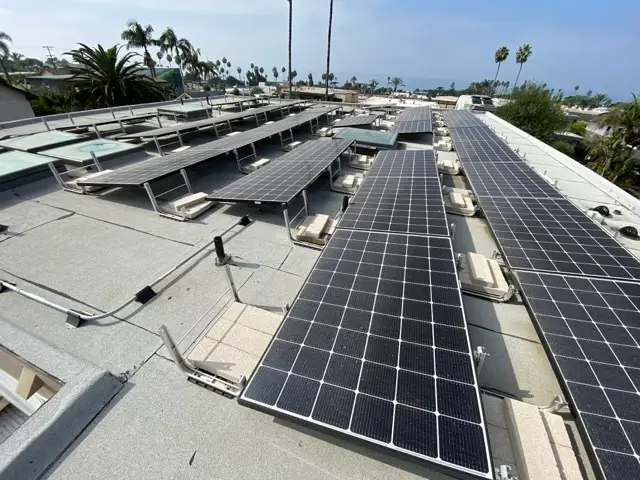 Solar panel cleaning cost in California for residential and commercial systems